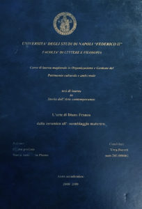 tesi di laurea vera peretti